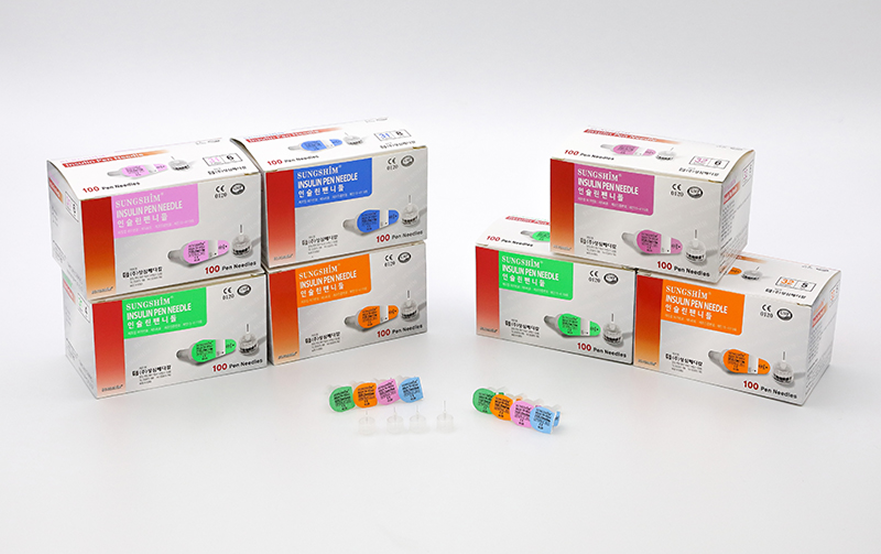 Sungshim insulin pen needle product lineup