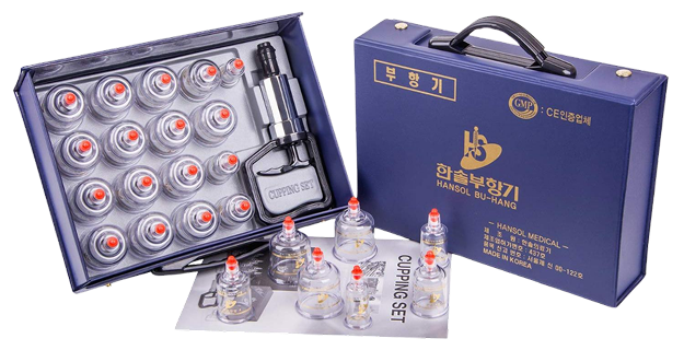 Hansol 17-cup cupping set