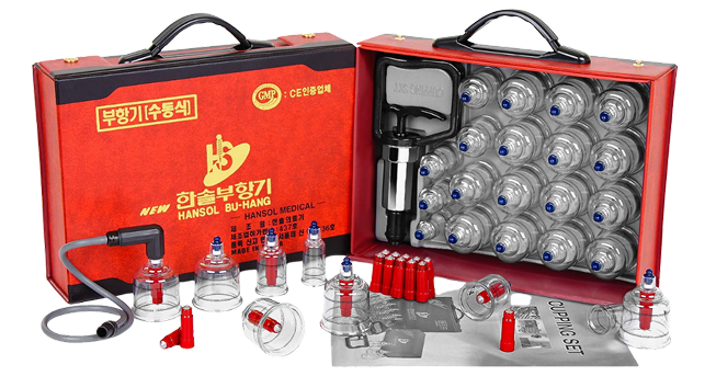 Hansol 19-cup cupping set