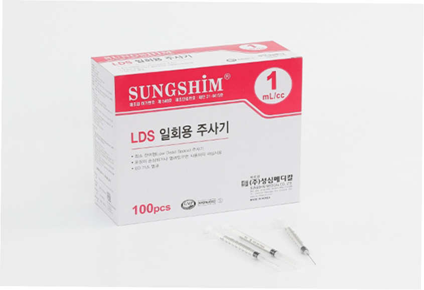 Sungshim LDS syringe packaging